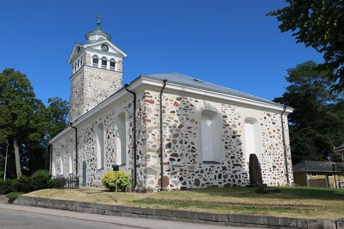 finnish  oak island  church