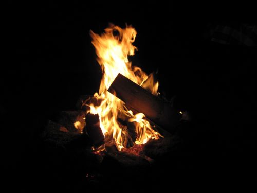 fire campfire burn