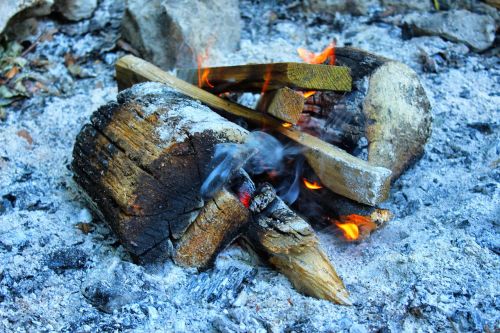 fire bonfire firewood