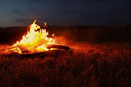 fire bonfire flame
