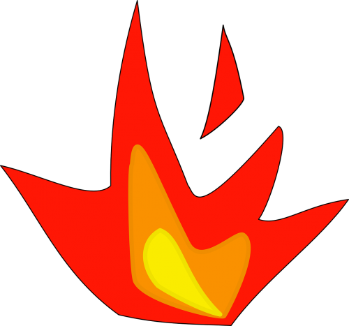 fire flames burning heat