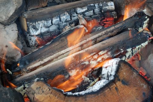 fire firewood heat