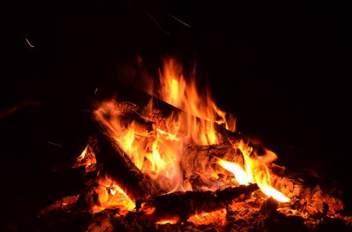fire campfire heat