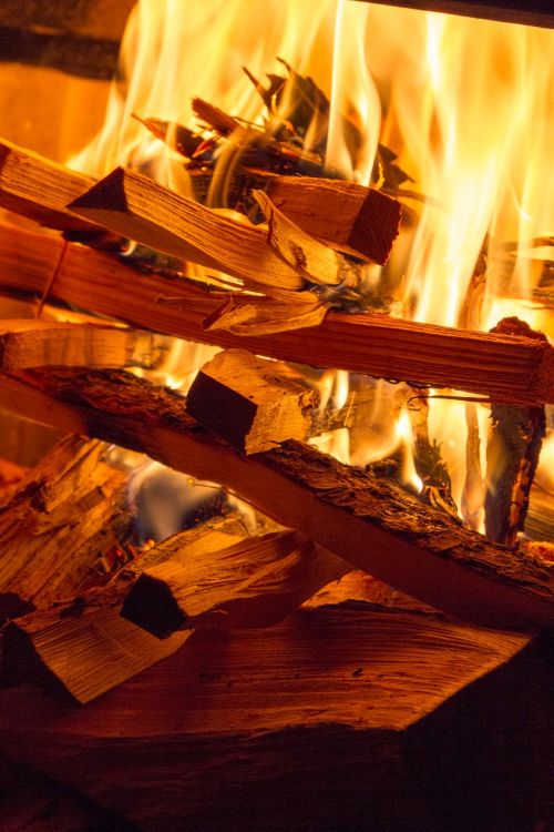 fire flame wood