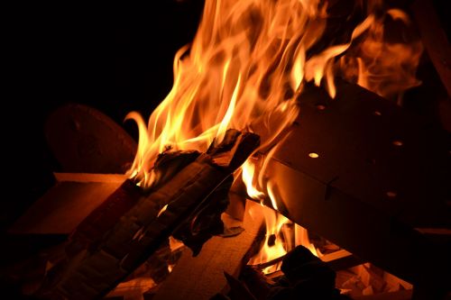 fire mood campfire