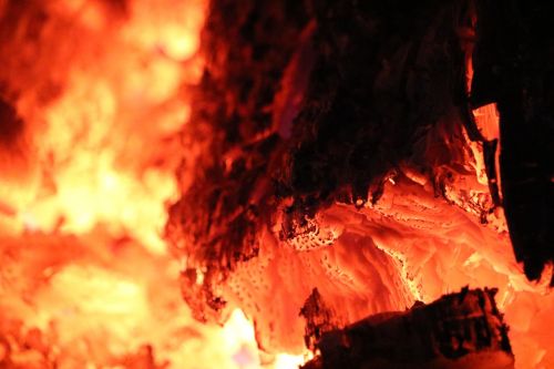 fire log heat