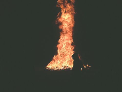 fire flame bonfire