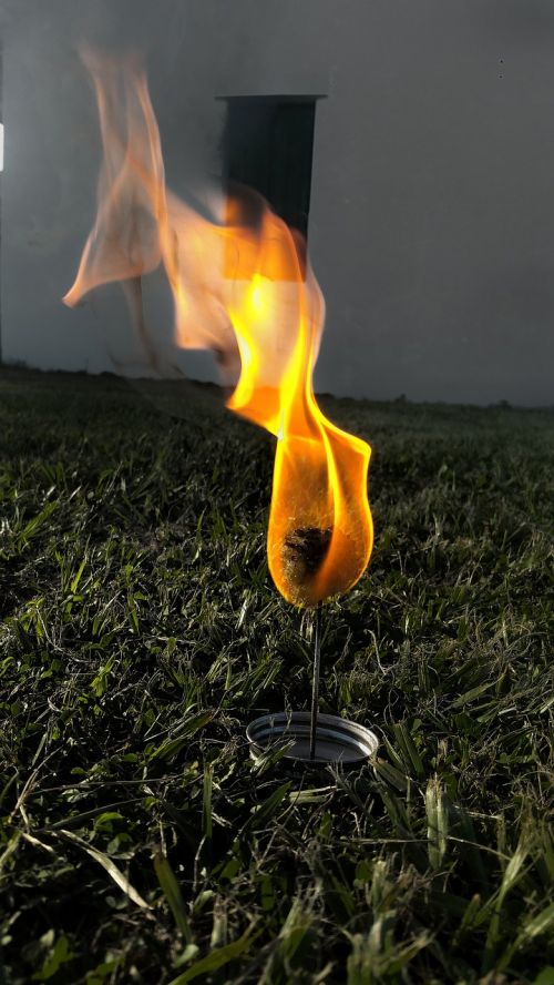 fire flame orange