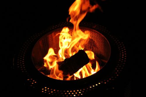 fire fire basket night