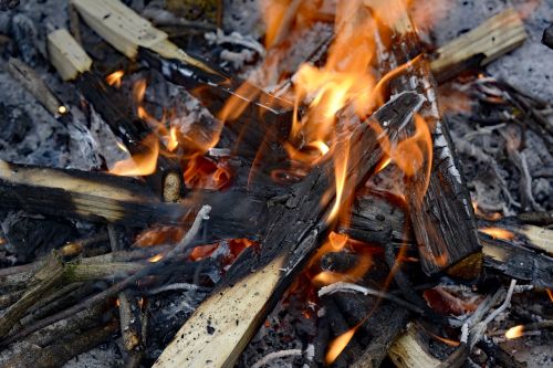 fire grilling burn