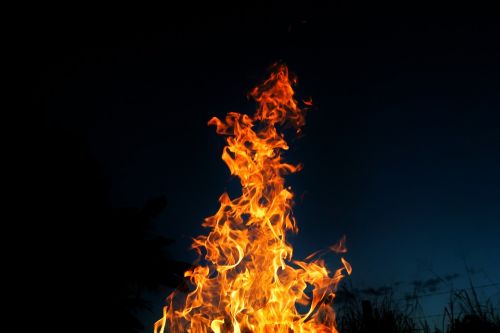 fire flames effect