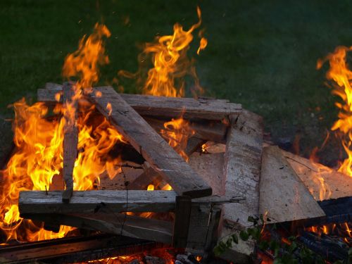 fire wood fire flame