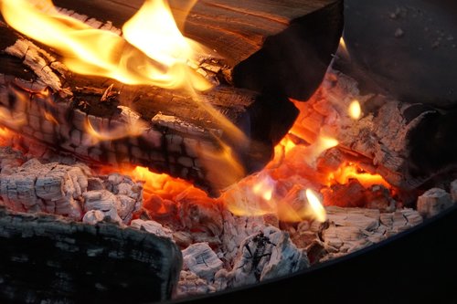 fire  burn  campfire
