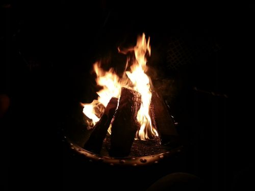 fire backyard heat