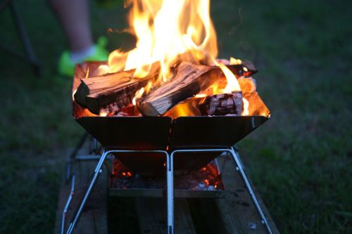 fire bonfire camping