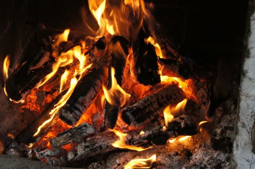 fire fireplace censer