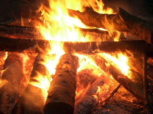 fire campfire heat