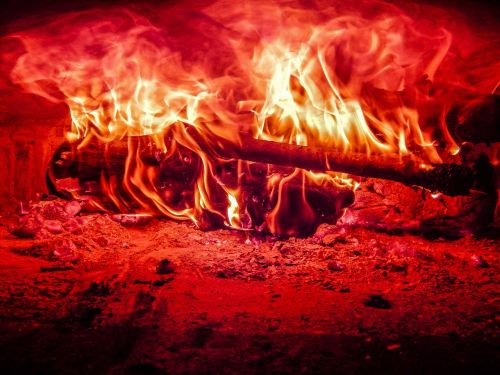 fire flames heat