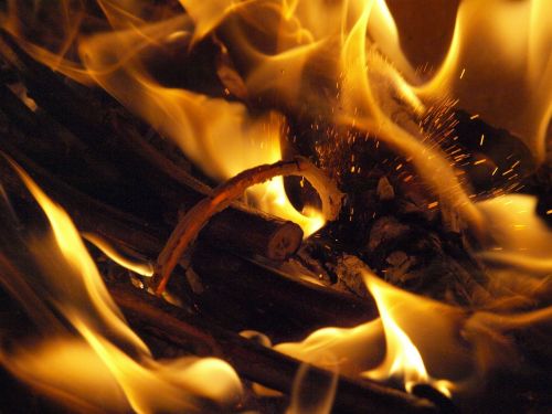 fire flame embers