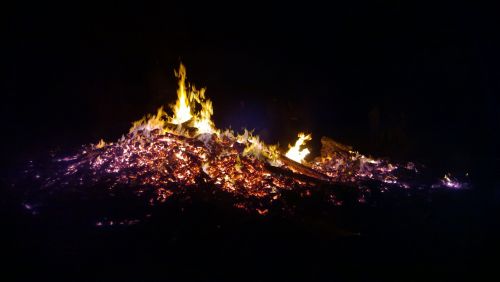 fire embers ash
