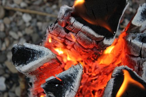 fire wood flame