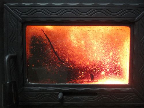 fire indoors fireplace