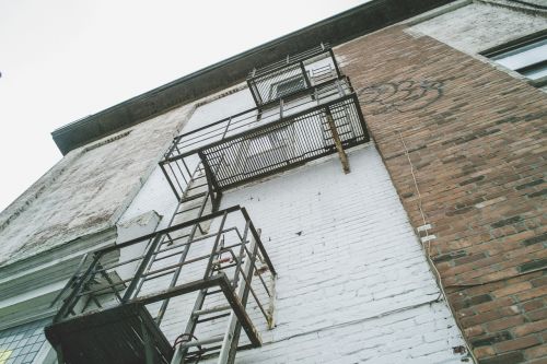 fire escape building exterior