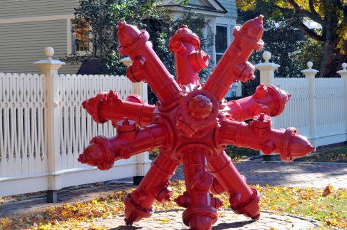 Fire Hydrant Sculpture