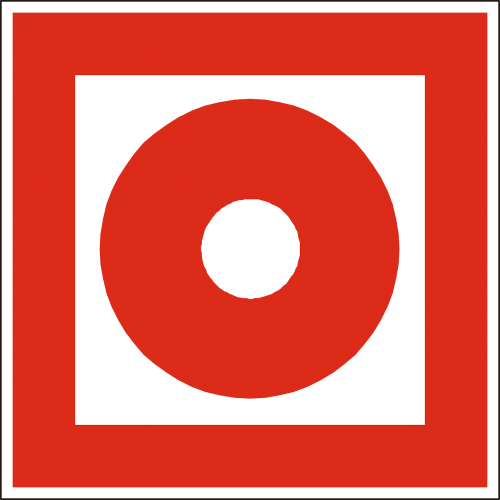 fire indicator dot circle