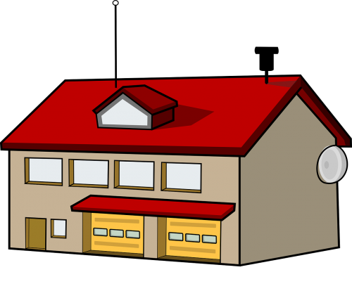 fire station antenna garage