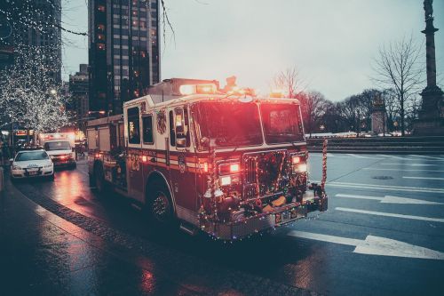 fire truck ambulance emergency