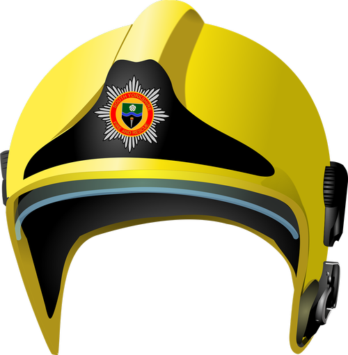 fireman  fire  helmet