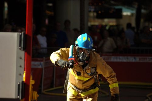 fireman competition hose