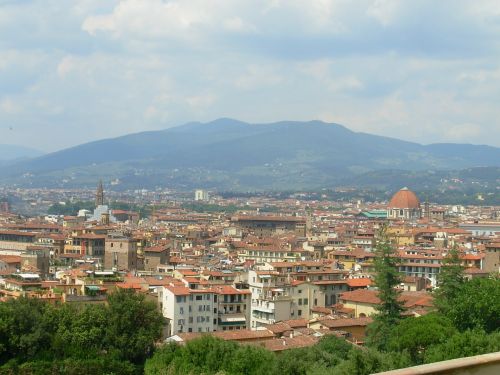 firenze city hill