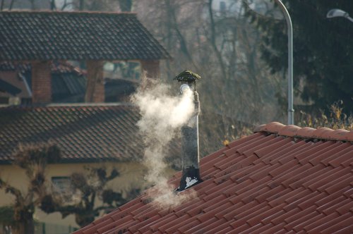 fireplace  smoke  pollution