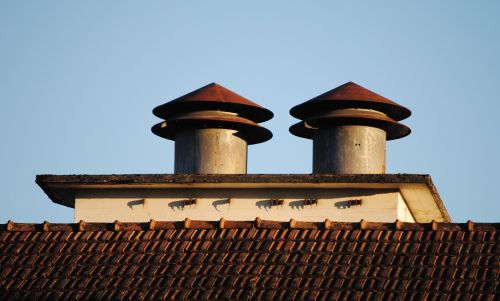 fireplaces roof brick