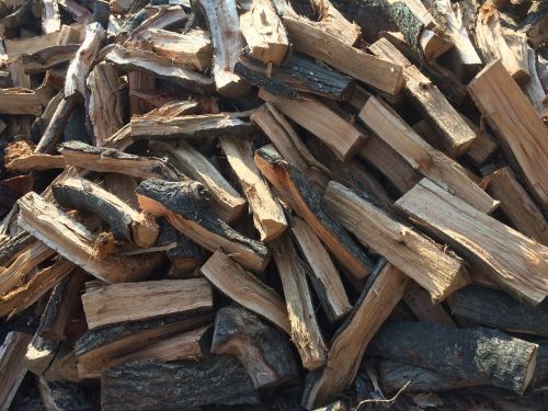 firewood woodpile timber