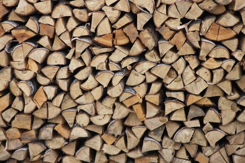 firewood background wood
