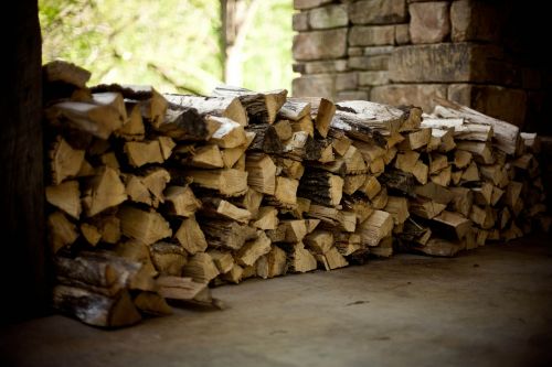 firewood logs wood