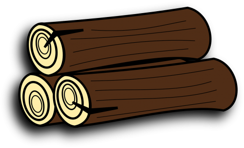firewood tree trunk