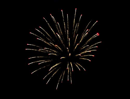 fireworks new year festival