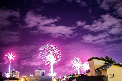 fireworks independence day celebration