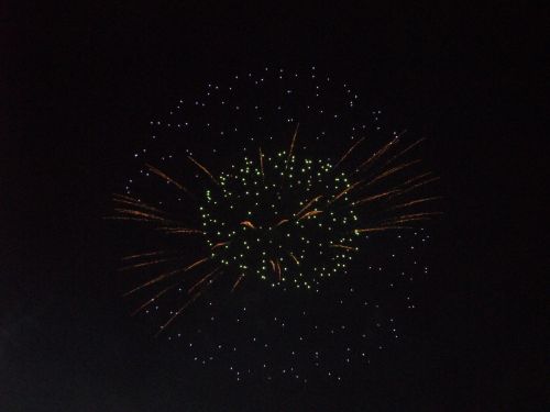 fireworks rocket sky