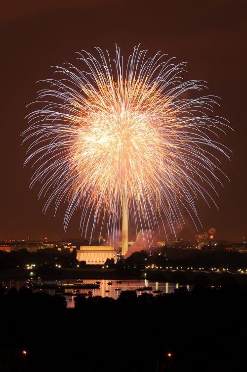 fireworks celebration independence day