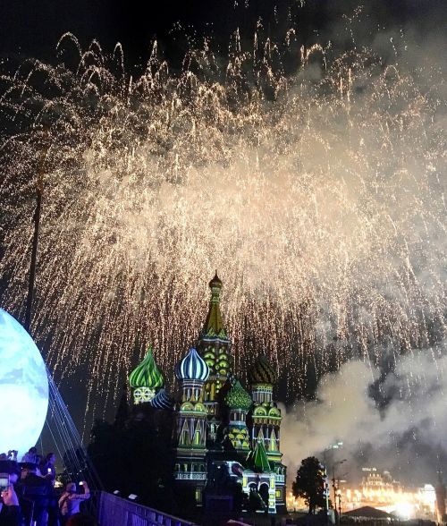 fireworks moscow russia