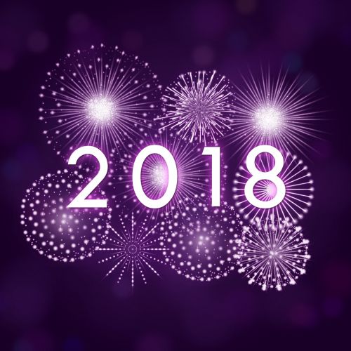 fireworks 2018 happy new year