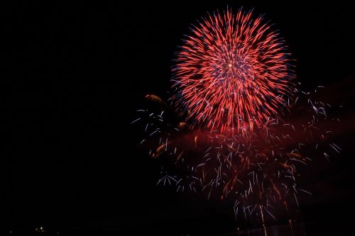 fireworks explosion