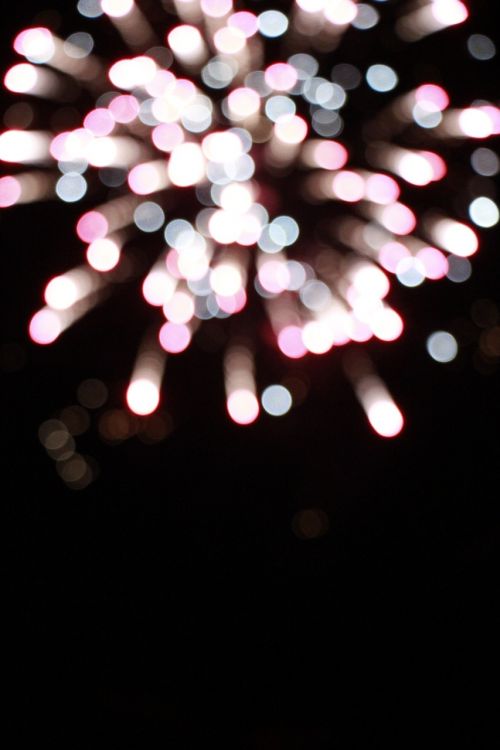fireworks the dark night shiny