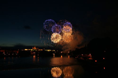 fireworks new year