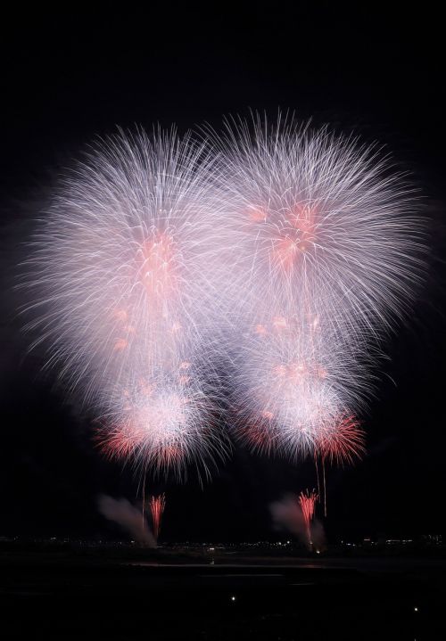 fireworks new year explode